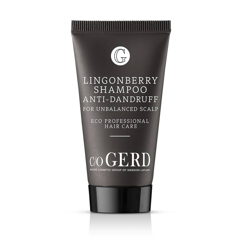 LINGONBERRY SHAMPOO 30 ML in der Gruppe Haarpflege / Shampoo bei Nature Cosmetic Group Of Swedish Lapland AB (112-0030)