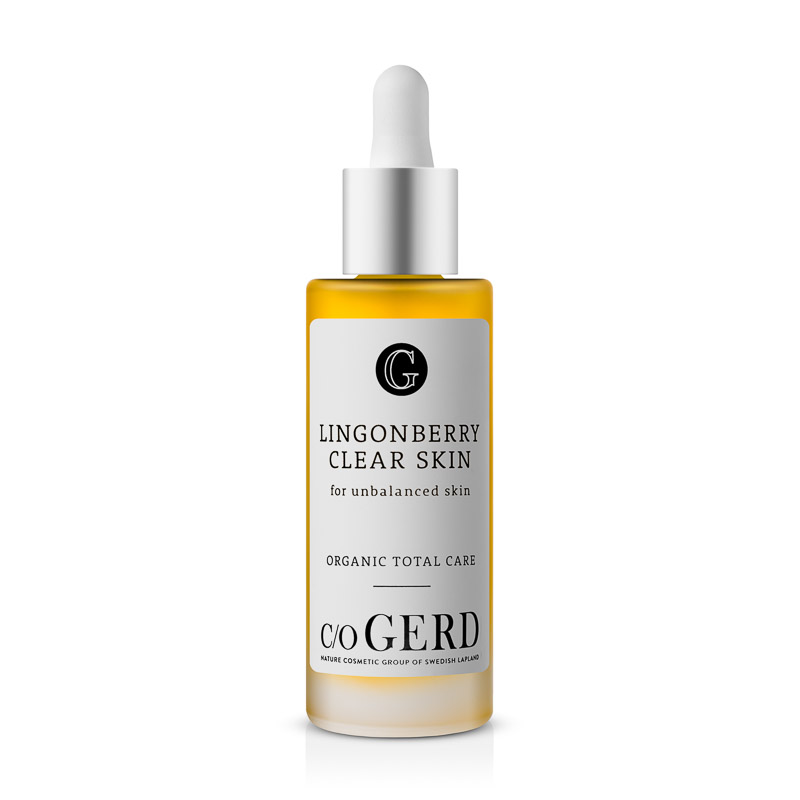 LINGONBERRY CLEAR SKIN 30 ML in der Gruppe Hautpflege / Gesichtsöl bei Nature Cosmetic Group Of Swedish Lapland AB (203-0030)