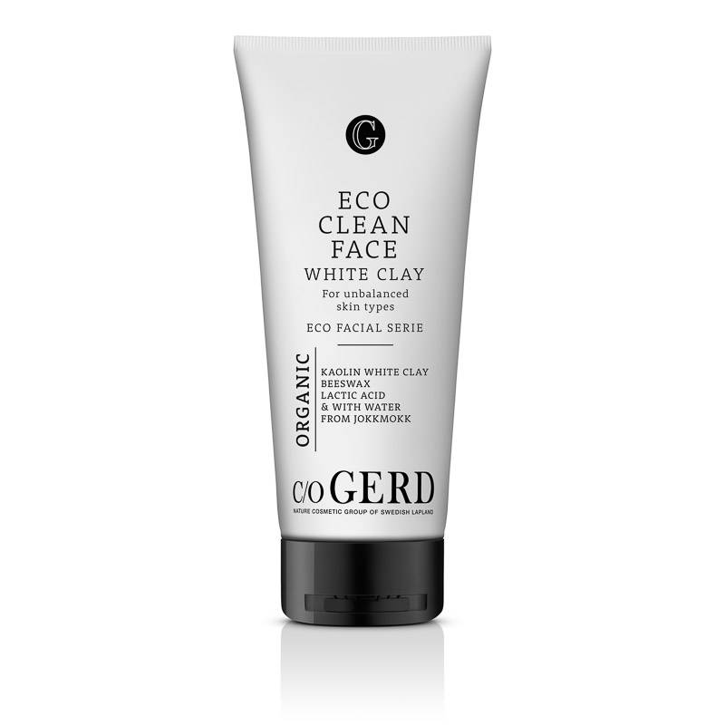 Eco Clean Face White Clay  i gruppen Hudvrd / Rengring & Skrubb hos  Nature Cosmetic Group Of Swedish Lapland AB (213)