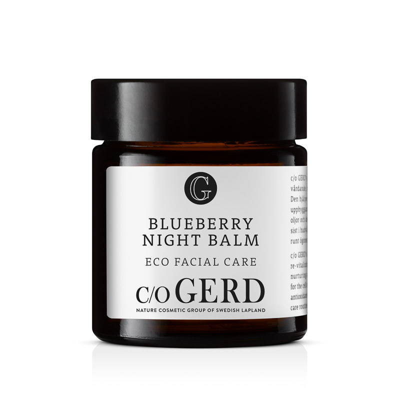 Blueberry Night Balm 30 in der Gruppe Hautpflege / Gesichtsmaske bei Nature Cosmetic Group Of Swedish Lapland AB (225-0030)
