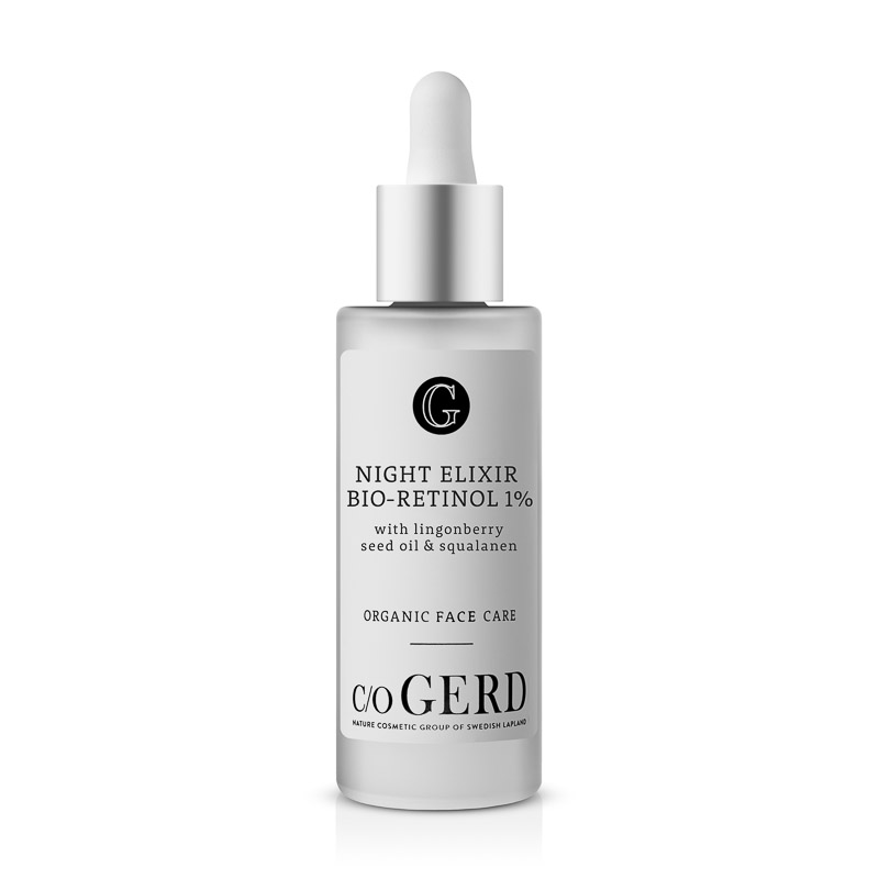 NIGHT ELIXIR BIO-RETINOL 1% in der Gruppe Hautpflege / Gesichtsserum bei  Nature Cosmetic Group Of Swedish Lapland AB (226-0030)