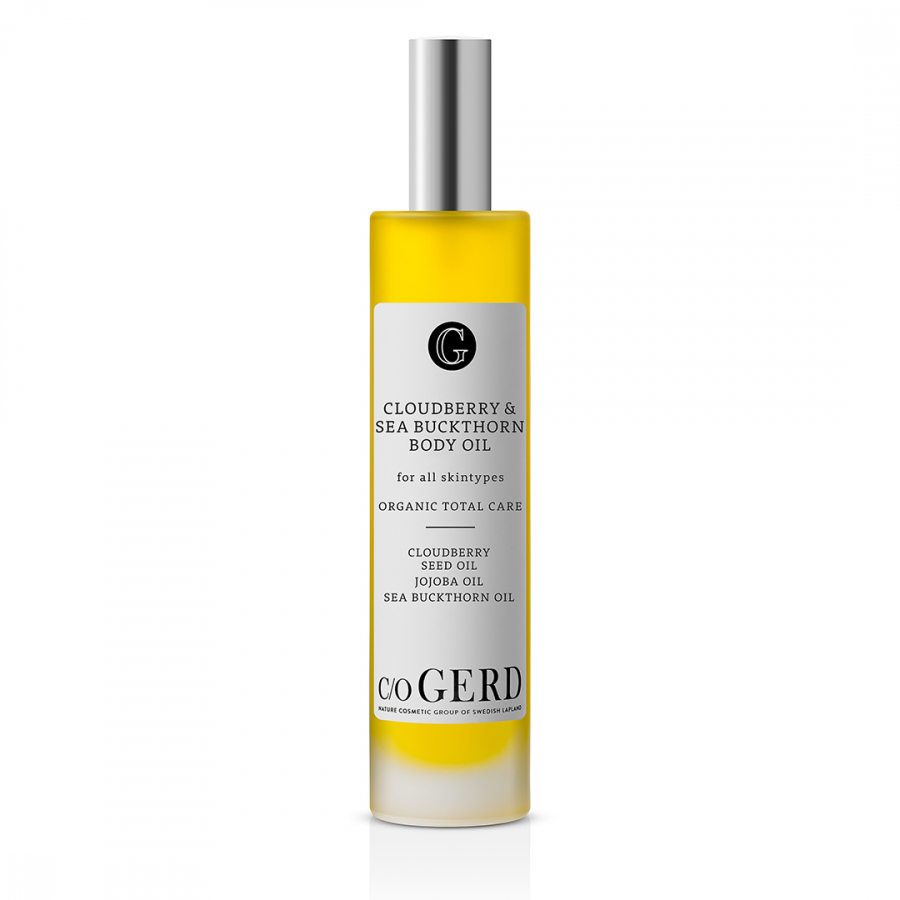 Cloudberry Body Oil 100 ML in der Gruppe Körperpflege / Körperlotion & Körperöl bei Nature Cosmetic Group Of Swedish Lapland AB (313-0100)