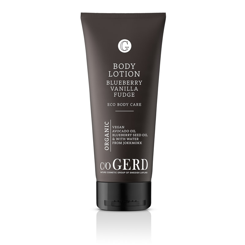 BODY LOTION BLUEBERRY VANILLA FUDGE 200 in der Gruppe Körperpflege / Körperlotion & Körperöl bei Nature Cosmetic Group Of Swedish Lapland AB (320-0200)