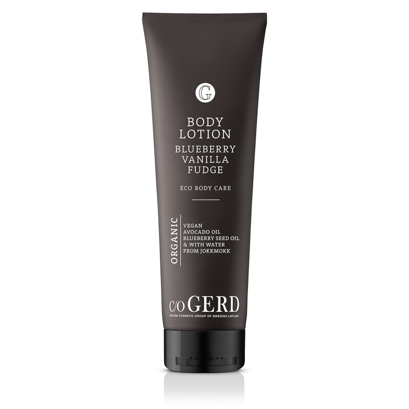 BODY LOTION BLUEBERRY VANILLA FUDGE 275 in der Gruppe Körperpflege / Körperlotion & Körperöl bei Nature Cosmetic Group Of Swedish Lapland AB (320-0275)