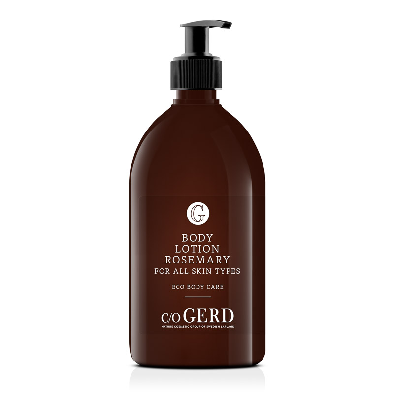 BODY LOTION ROSEMARY 500 ML in der Gruppe Körperpflege / Körperlotion & Körperöl bei Nature Cosmetic Group Of Swedish Lapland AB (321-0500)