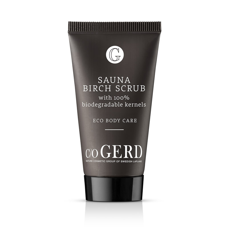 Sauna Birch Scrub 30 ml in der Gruppe Körperpflege / Badesalz & Körperpeeling bei Nature Cosmetic Group Of Swedish Lapland AB (410-0030)