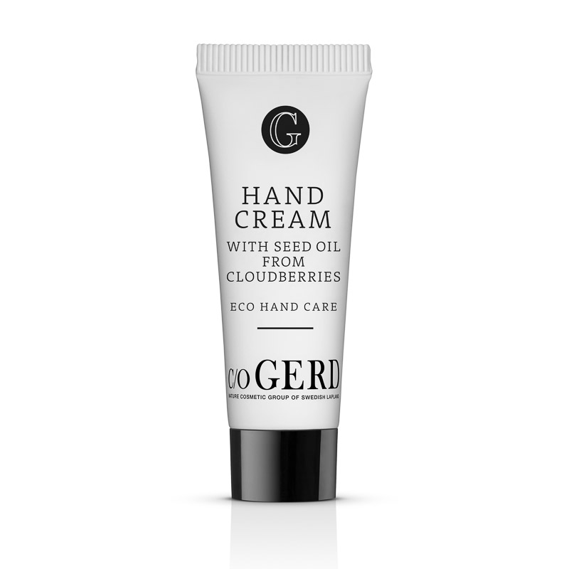 Hand Cream Cloudberry 10ml in der Gruppe Hände & Füße / Handcreme bei Nature Cosmetic Group Of Swedish Lapland AB (500-0010)
