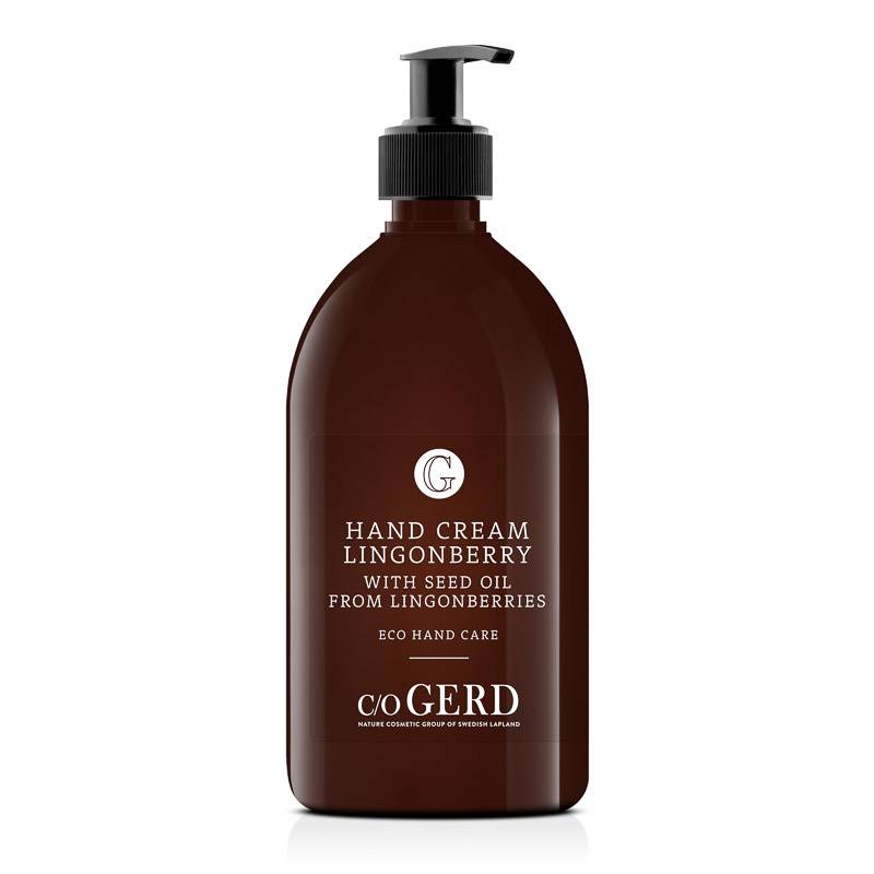 LINGONBERRY HAND CREAM 500 ML in der Gruppe Hände & Füße / Handcreme bei Nature Cosmetic Group Of Swedish Lapland AB (502-0500)