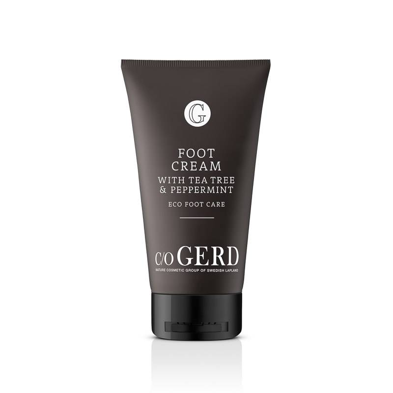 FOOT CREAM TEA TREE PEPPARMINT 75 ML in der Gruppe Hände & Füße / Füße bei Nature Cosmetic Group Of Swedish Lapland AB (505-0075)