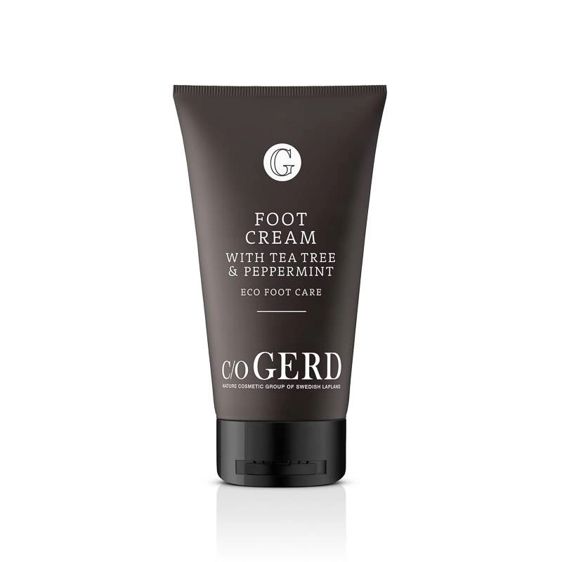 FOOT CREAM TEA TREE & PEPPERMINT in der Gruppe Hände & Füße / Füße bei Nature Cosmetic Group Of Swedish Lapland AB (505)