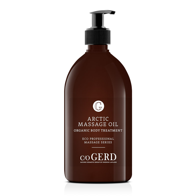 ARCTIC MASSAGE OIL 500 ML in der Gruppe Liniment & Massageöl bei Nature Cosmetic Group Of Swedish Lapland AB (600-0500)