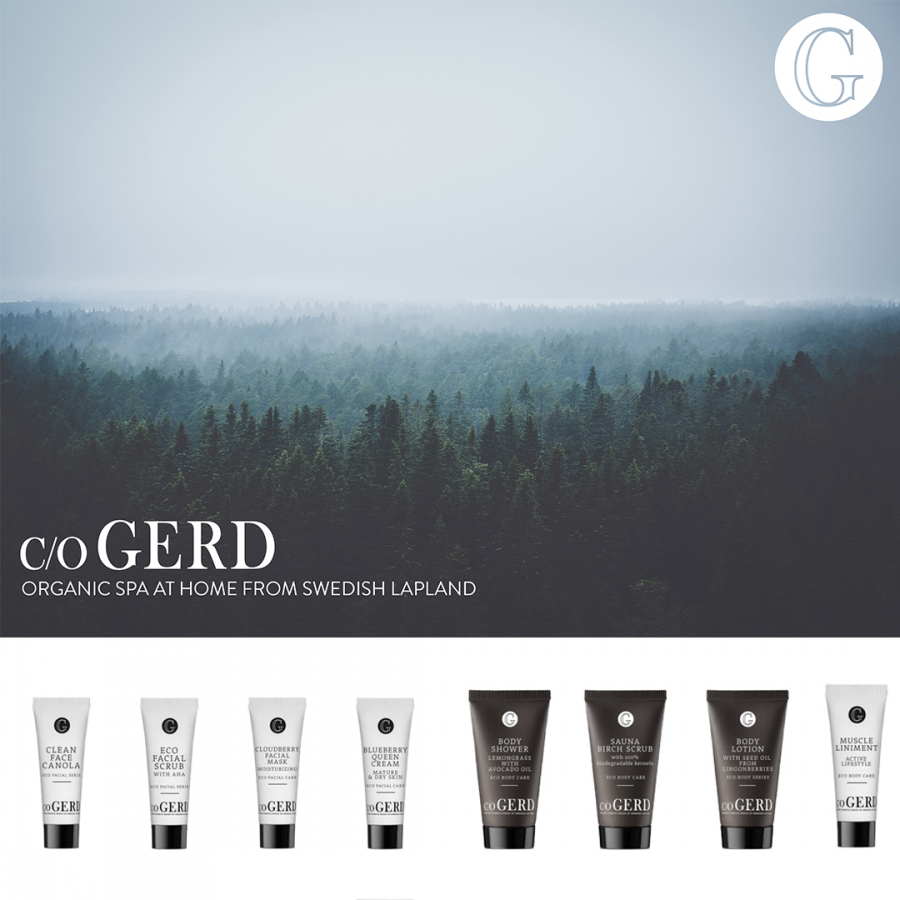 SPA AT HOME - ORGANIC SPA RITUAL - NORMAL in der Gruppe Packages bei Nature Cosmetic Group Of Swedish Lapland AB (SPAHOME-NORMAL)
